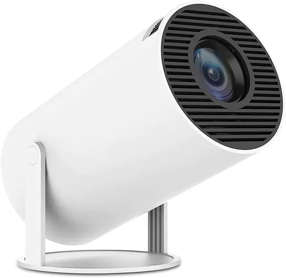 Mini Projector 4K 1080P Support, WiFi6 BT 5.0 Android 11, Smart Projector Auto Horizontal Correction,180°Rotatable