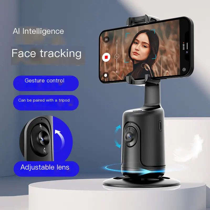 AI Tracking Gimbal for Live Streaming and Vlogs