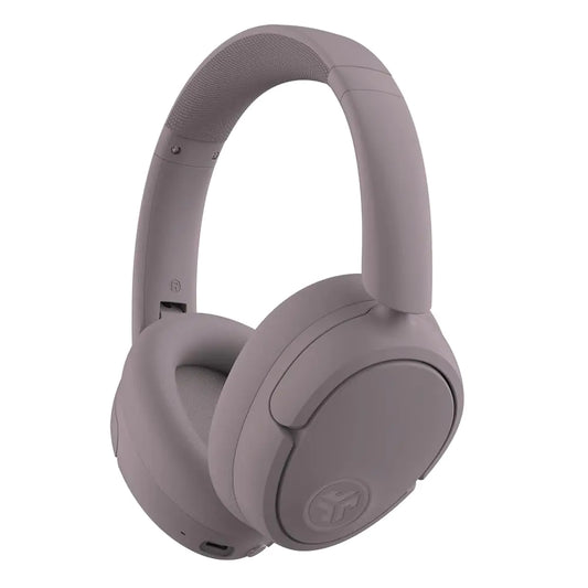 Wireless Headphones Mauve Hybrid Active Noise Cancelling Customizable Sound Spatial Audio Compatible Premium Over-Ear Bluetooth Headset